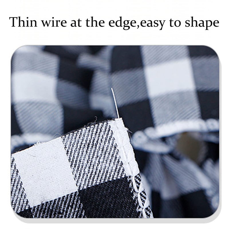 Hongsome Buffalo Plaid Burlap Bows for Wreath 2 Pack 12 x9.4 Large Rustic Farmhouse Decor Tree Topper Check Bow Decorations for Fall Wedding Holiday Party Wall Home Front Door Decorative(Black&White) - Image 3